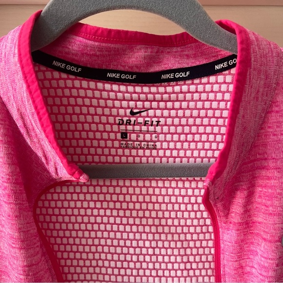 Nike Pink Element Women's Full Zip Golf Lightweight jacket- Large - Picture 6 of 8